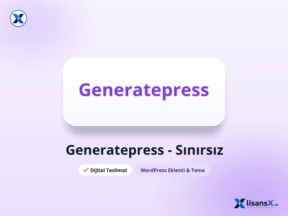 Generatepress  - Sınırsız