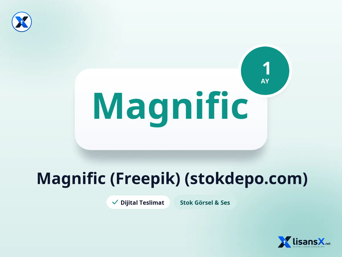 Magnific (Freepik) 1 Ay (stokdepo.com)