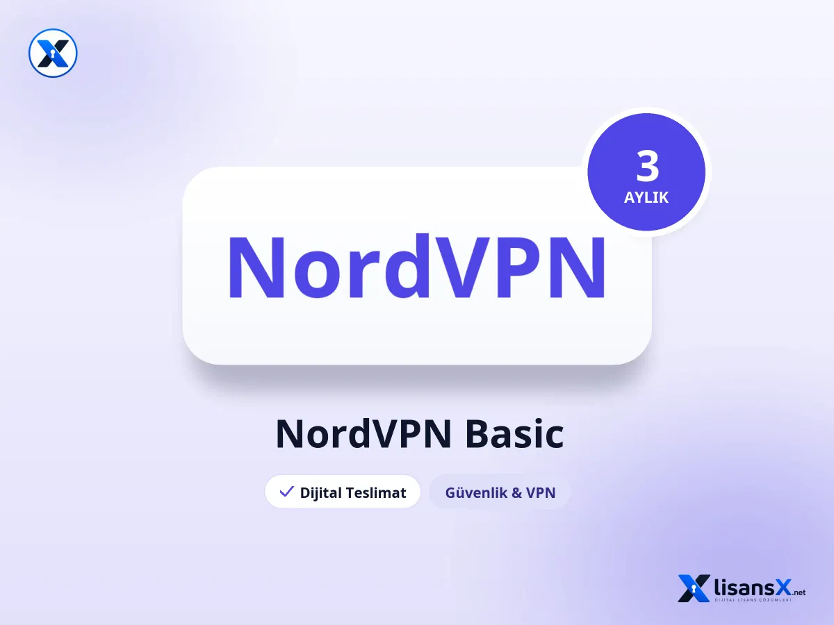 NordVPN Basic - 3 Aylık