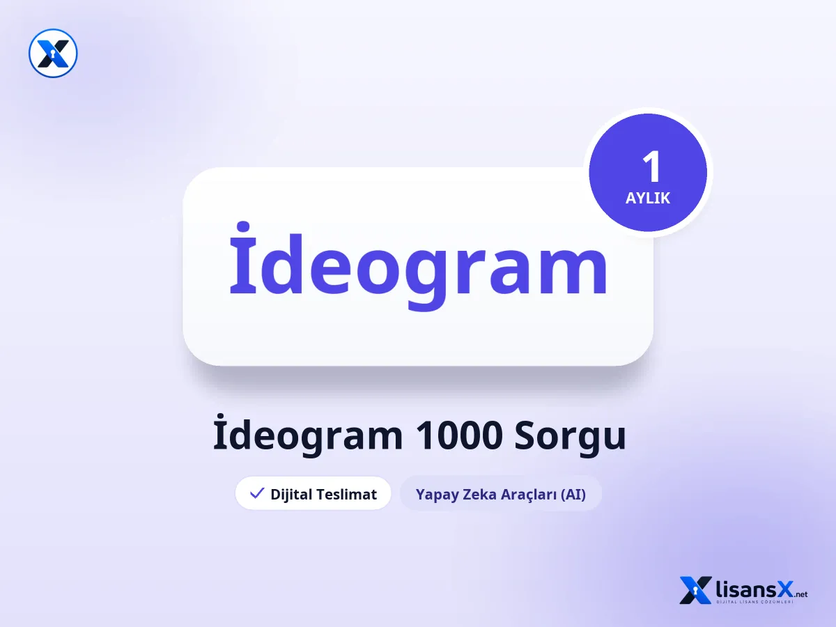 İdeogram 1 Aylık 1000 Sorgu