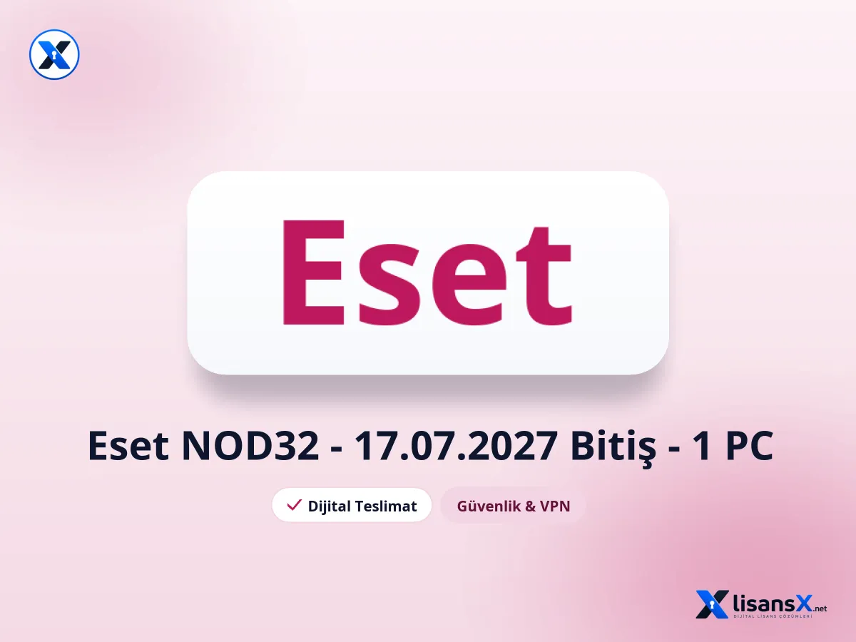 Eset NOD32 - 17.07.2027 Bitiş - 1 PC