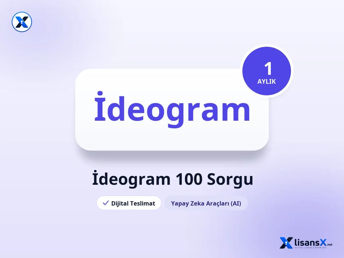 İdeogram 1 Aylık 100 Sorgu