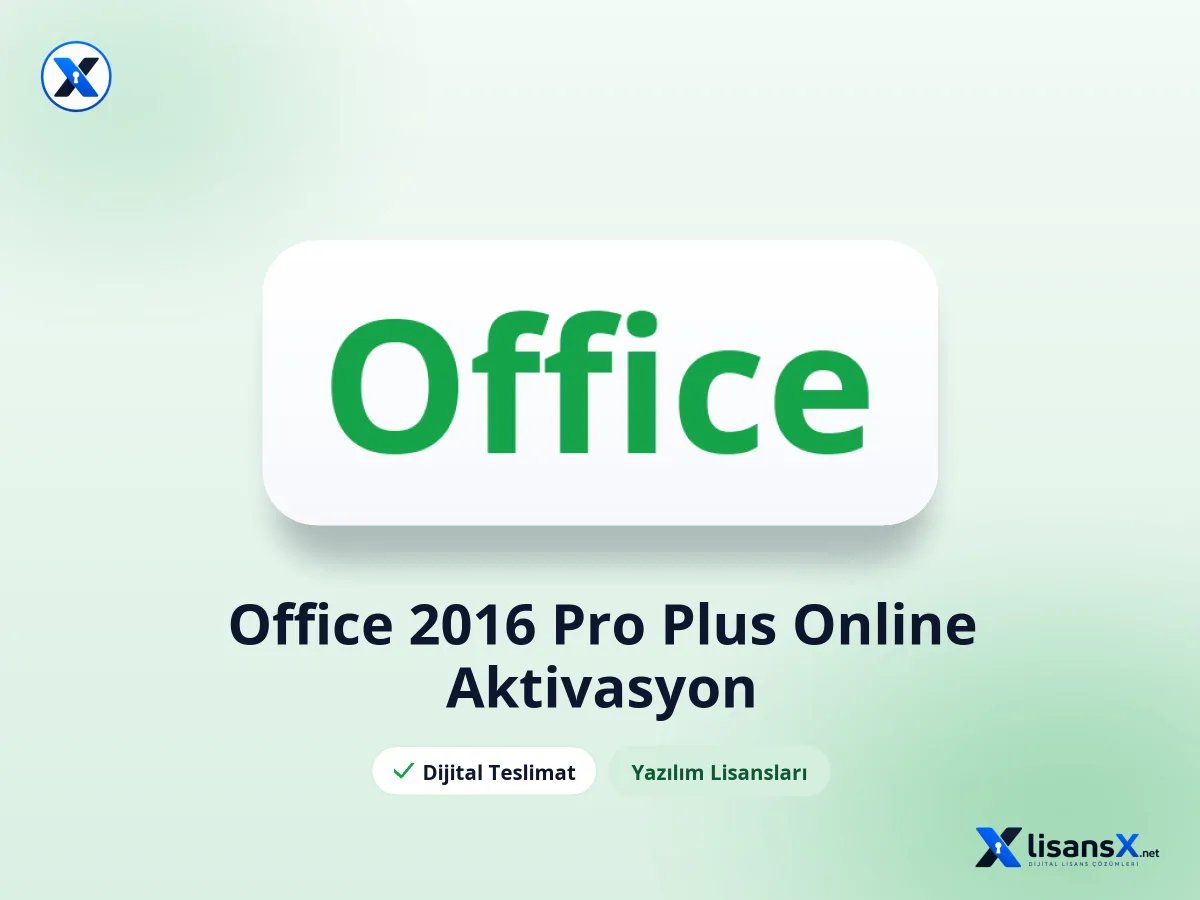 Office 2016 Pro Plus Online Aktivasyon
