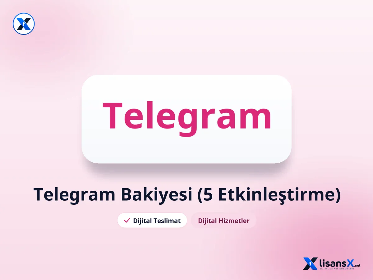 Telegram Bakiyesi (5 Etkinleştirme)