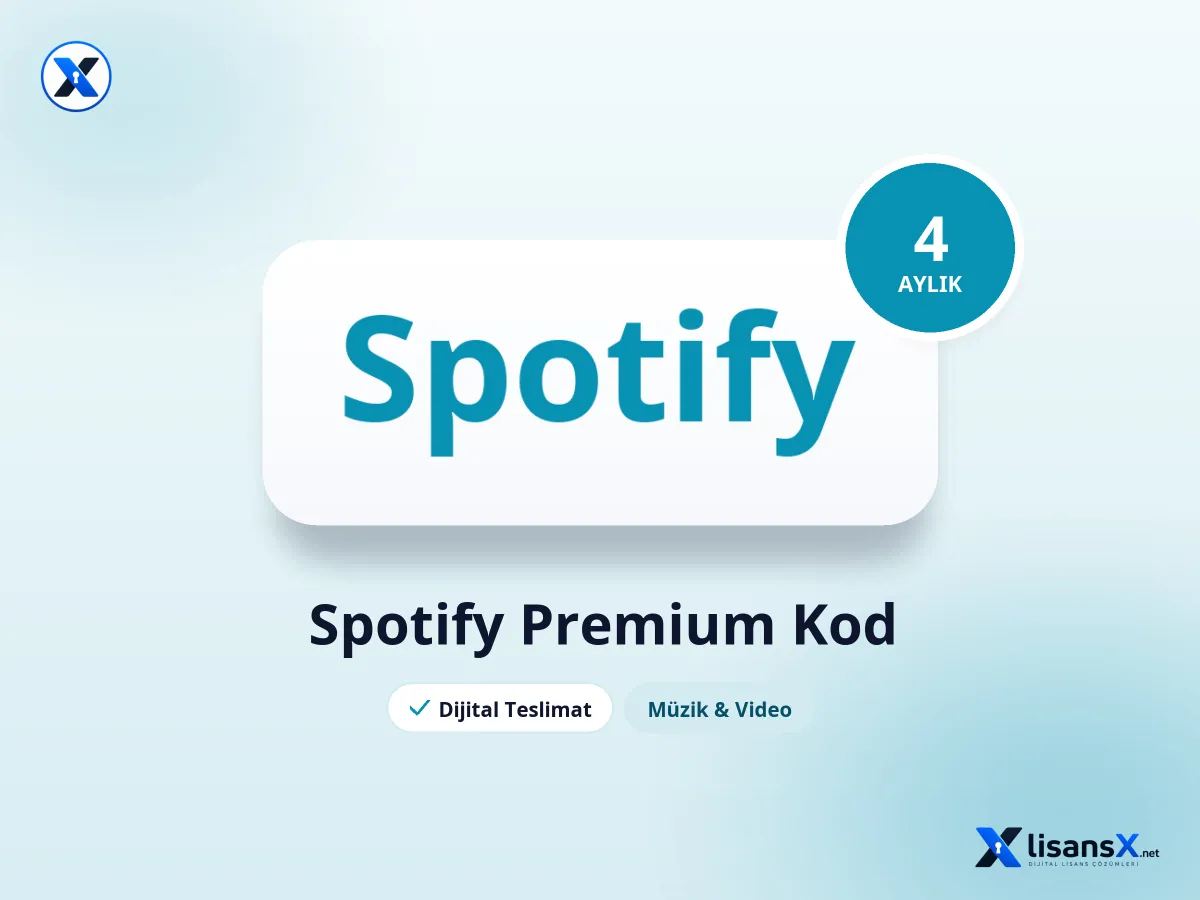 Spotify Premium - 4 Aylık Kod