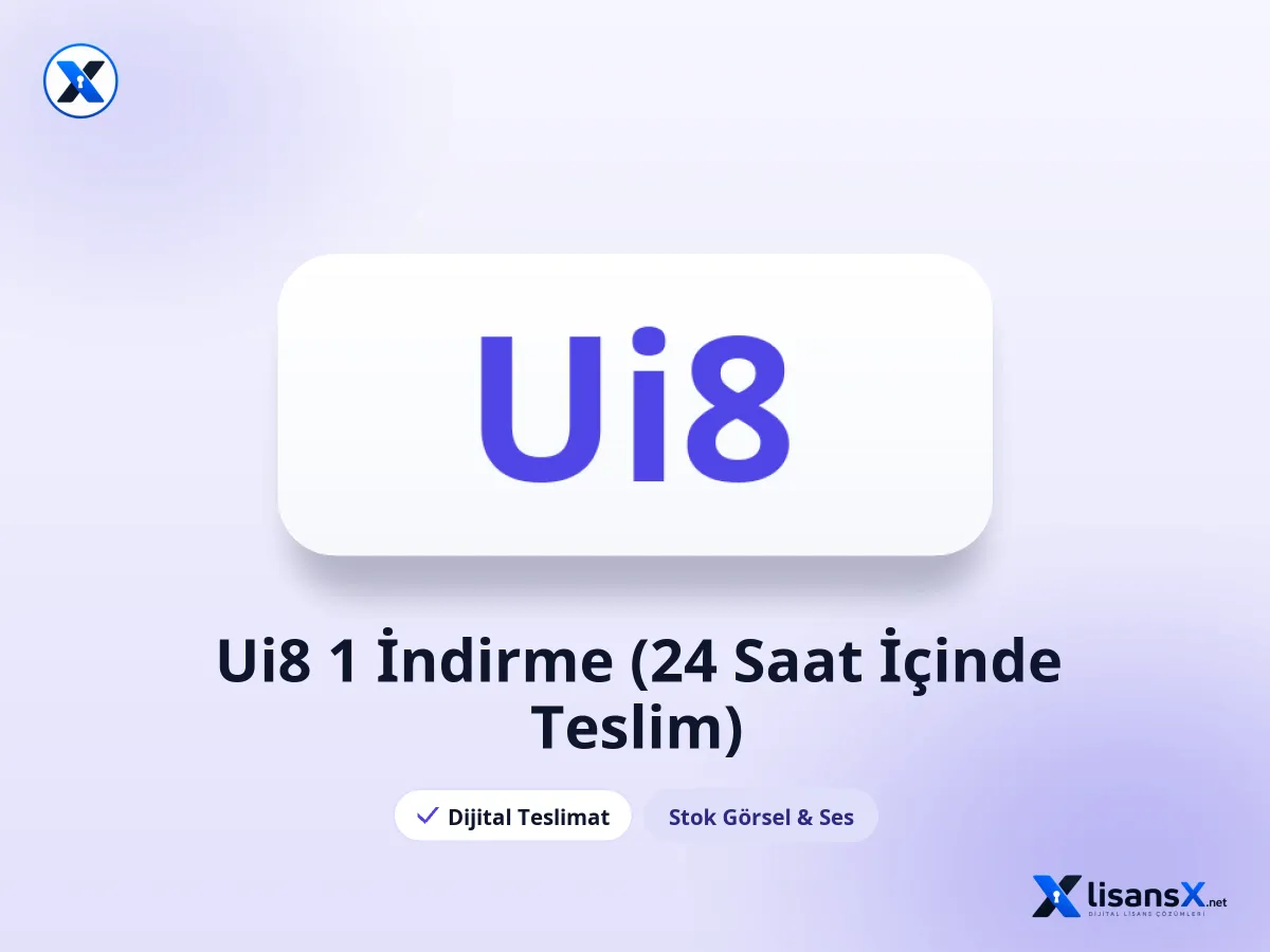 Ui8 1 İndirme (24 Saat İçinde Teslim)
