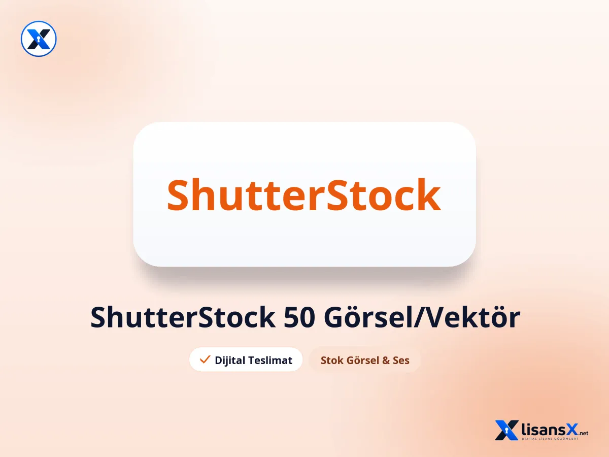 ShutterStock 50 Görsel/Vektör