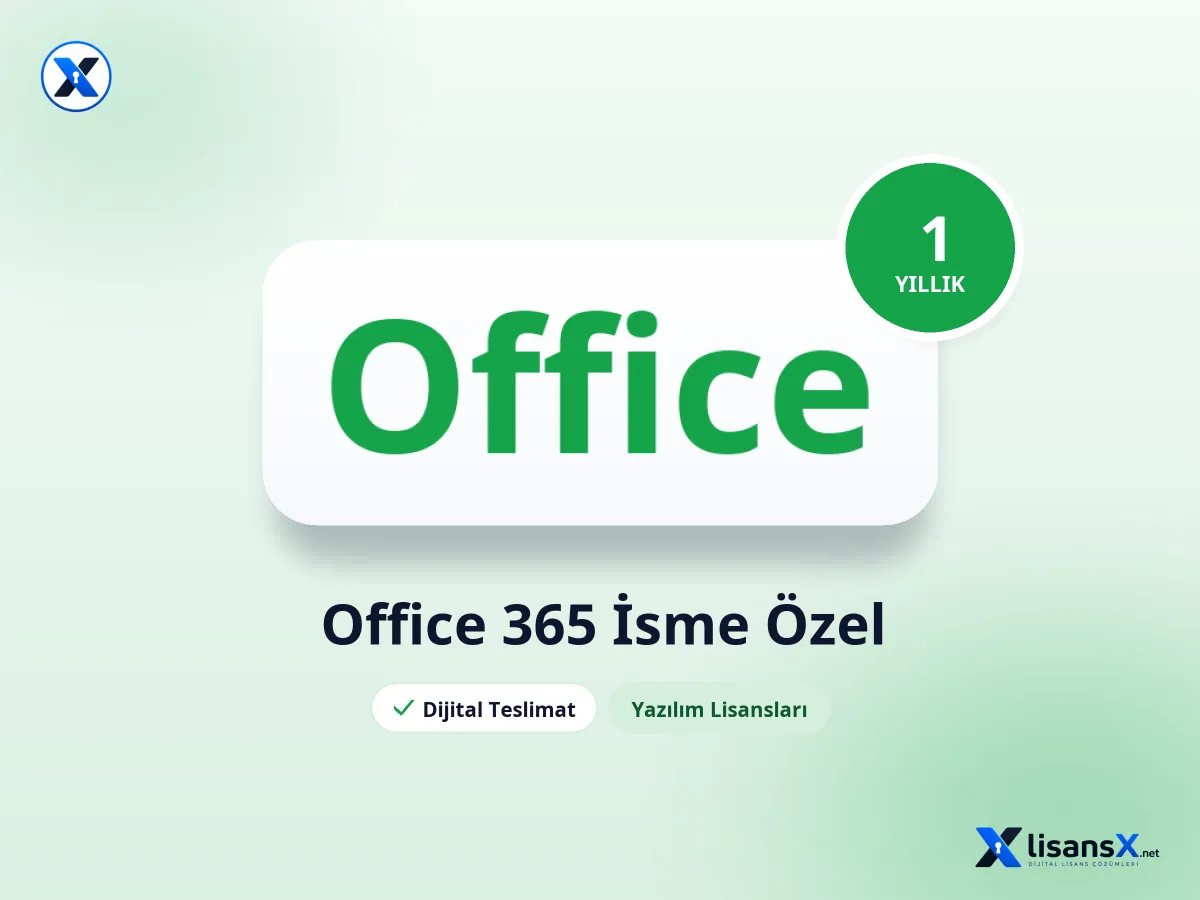 Office 365 İsme Özel - 1 Yıllık
