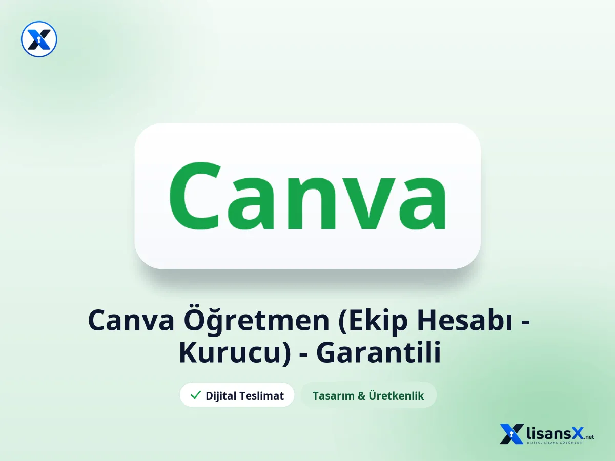 Canva Öğretmen (Ekip Hesabı - Kurucu) - Garantili