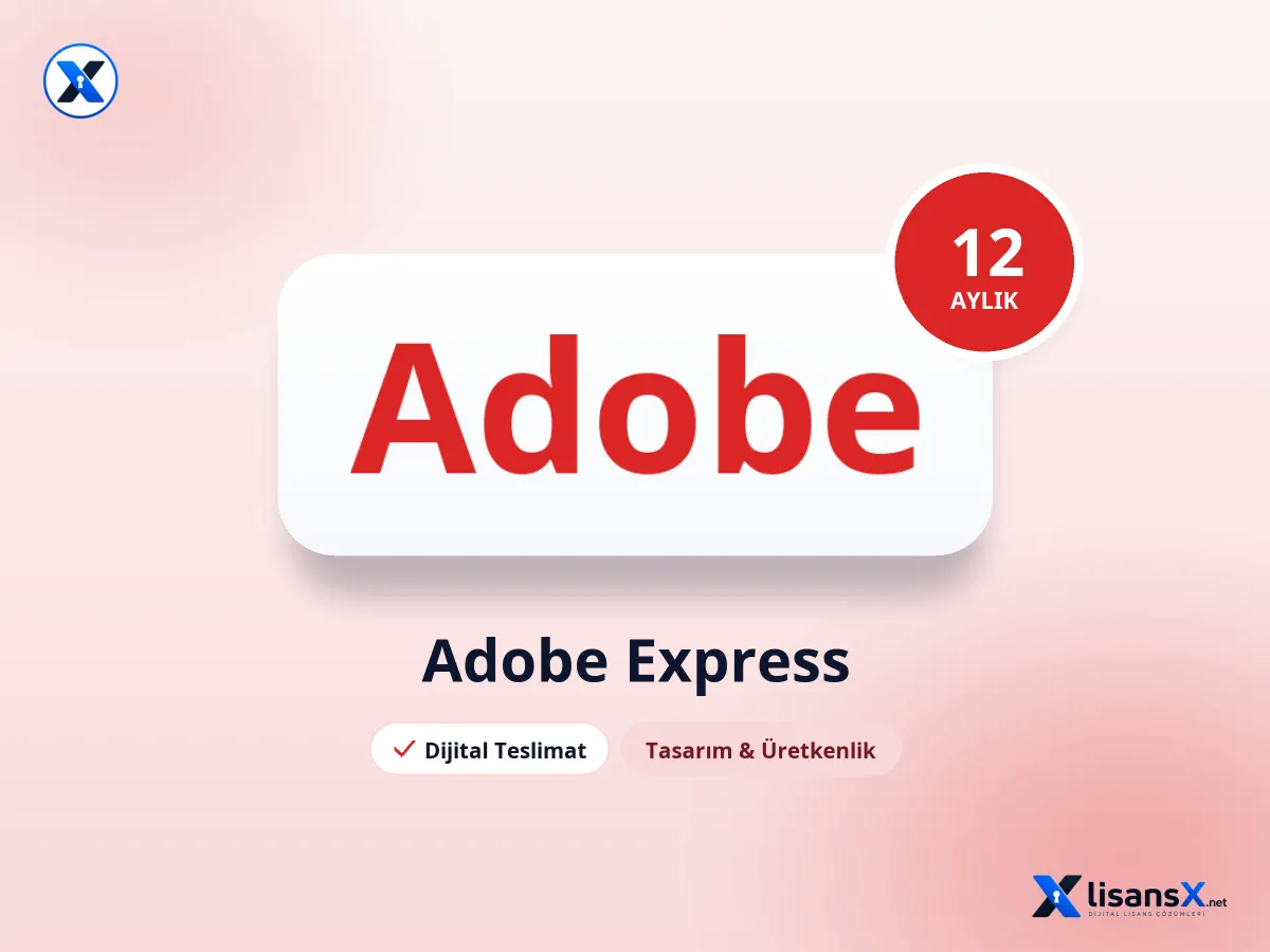 Adobe Express 12 Aylık