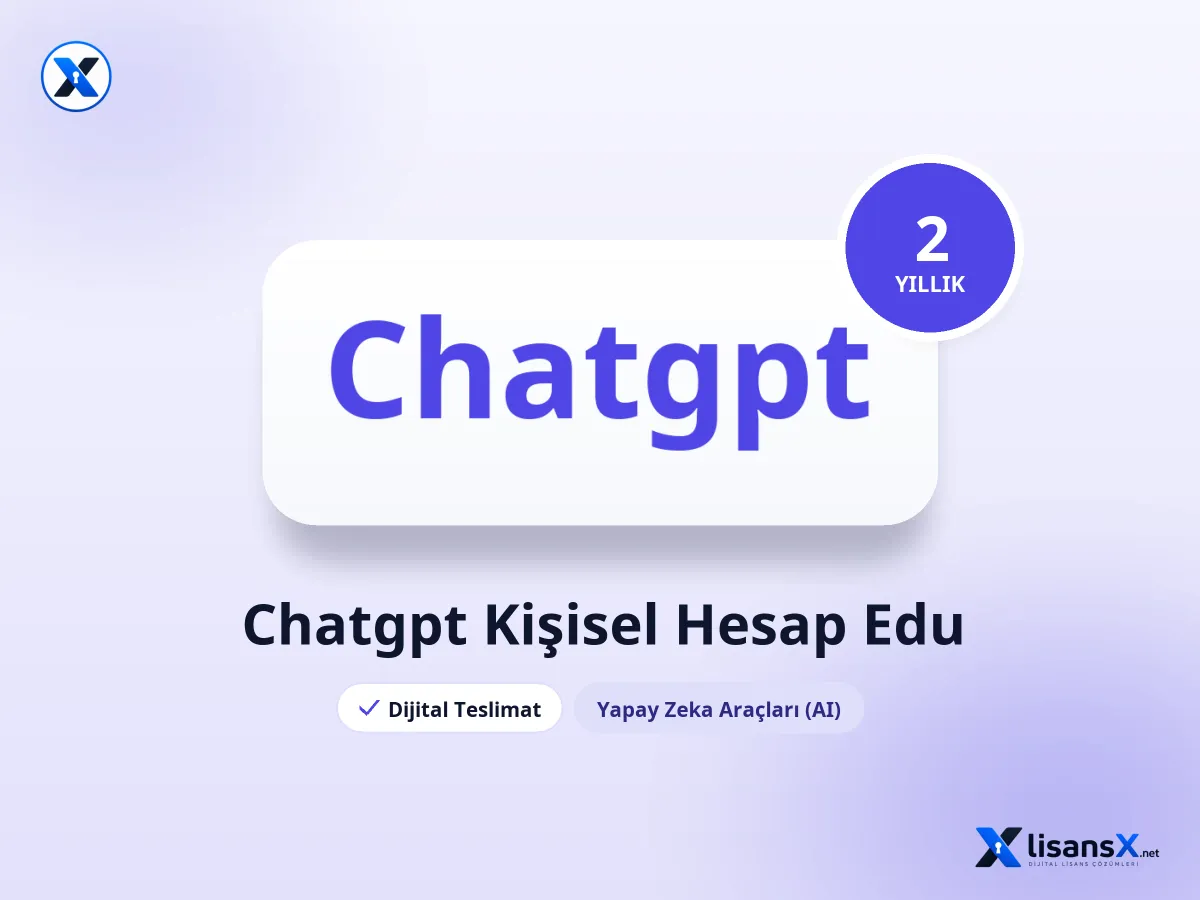 Chatgpt Kişisel Hesap Edu - 2 Yıllık