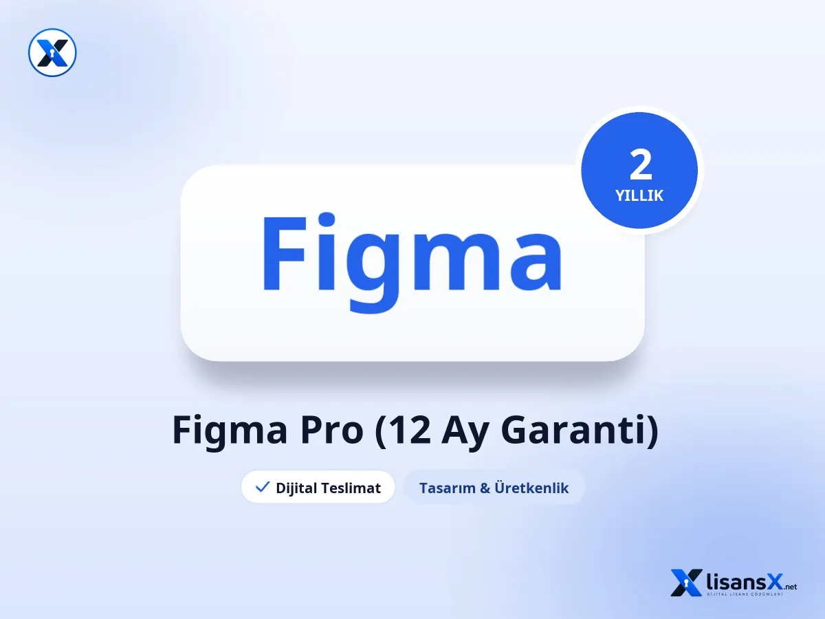 Figma Pro 2 Yıllık (12 Ay Garanti)