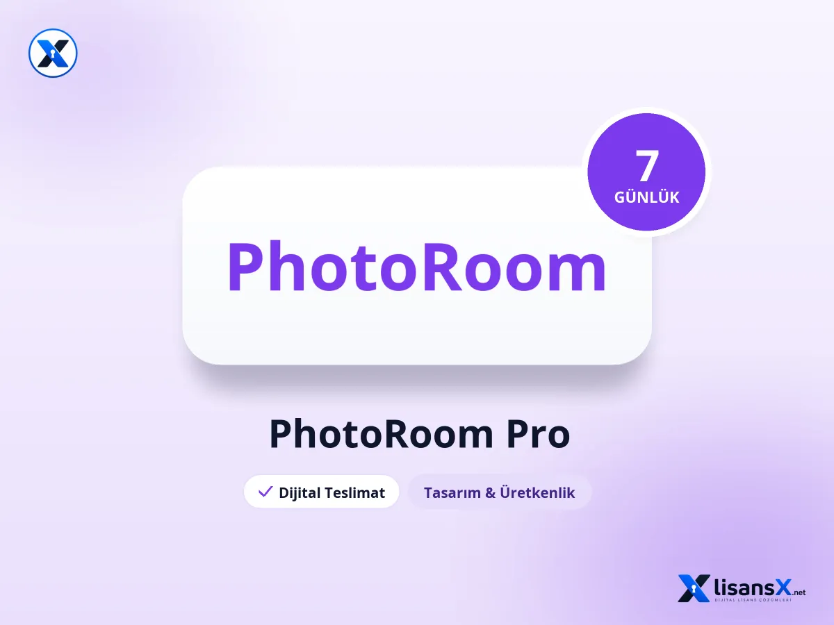 PhotoRoom Pro - 7 Günlük
