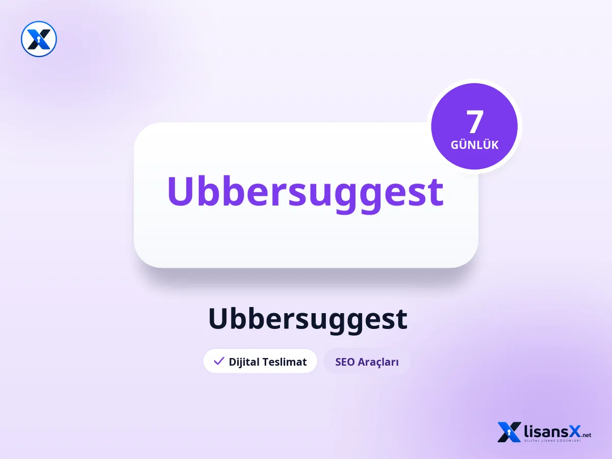 Ubbersuggest - 7 Günlük