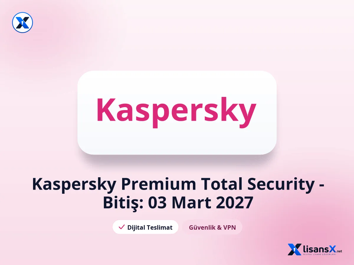 Kaspersky Premium Total Security - Bitiş: 03 Mart 2027